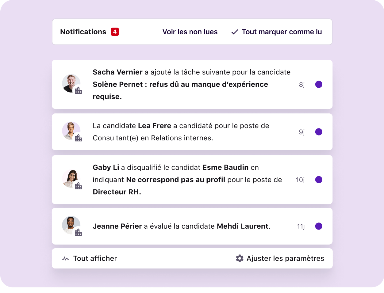 Tellent Recruitee screenshot