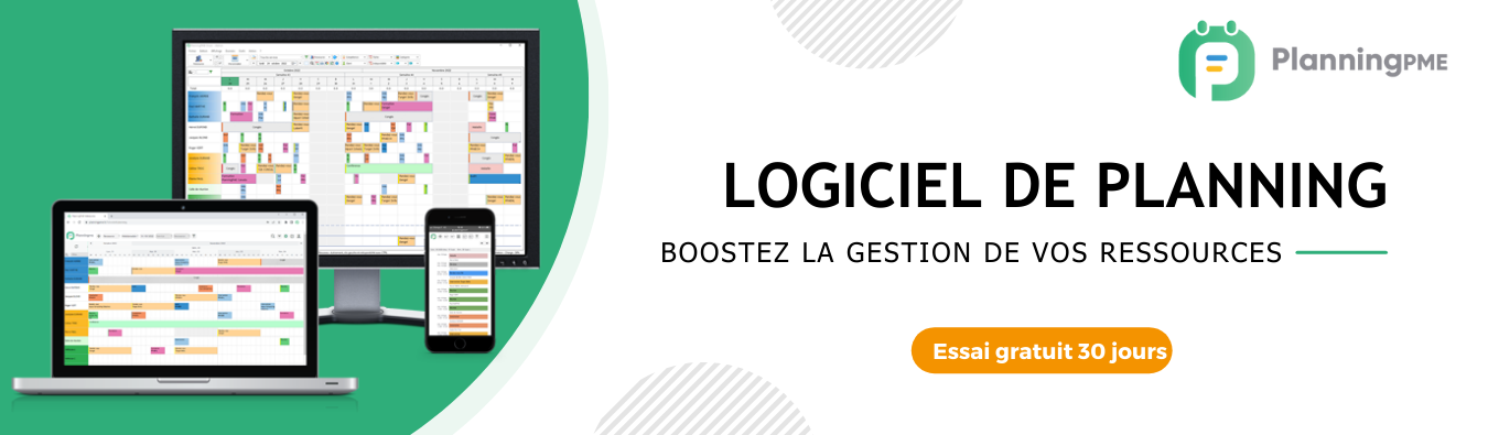 PlanningPME : Optimisez la gestion du planning  de vos ressources