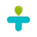 Timed logo