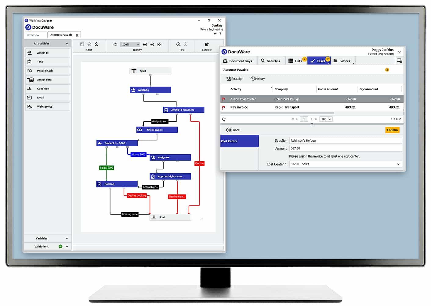 DocuWare - DocuWare : les workflows de validation
